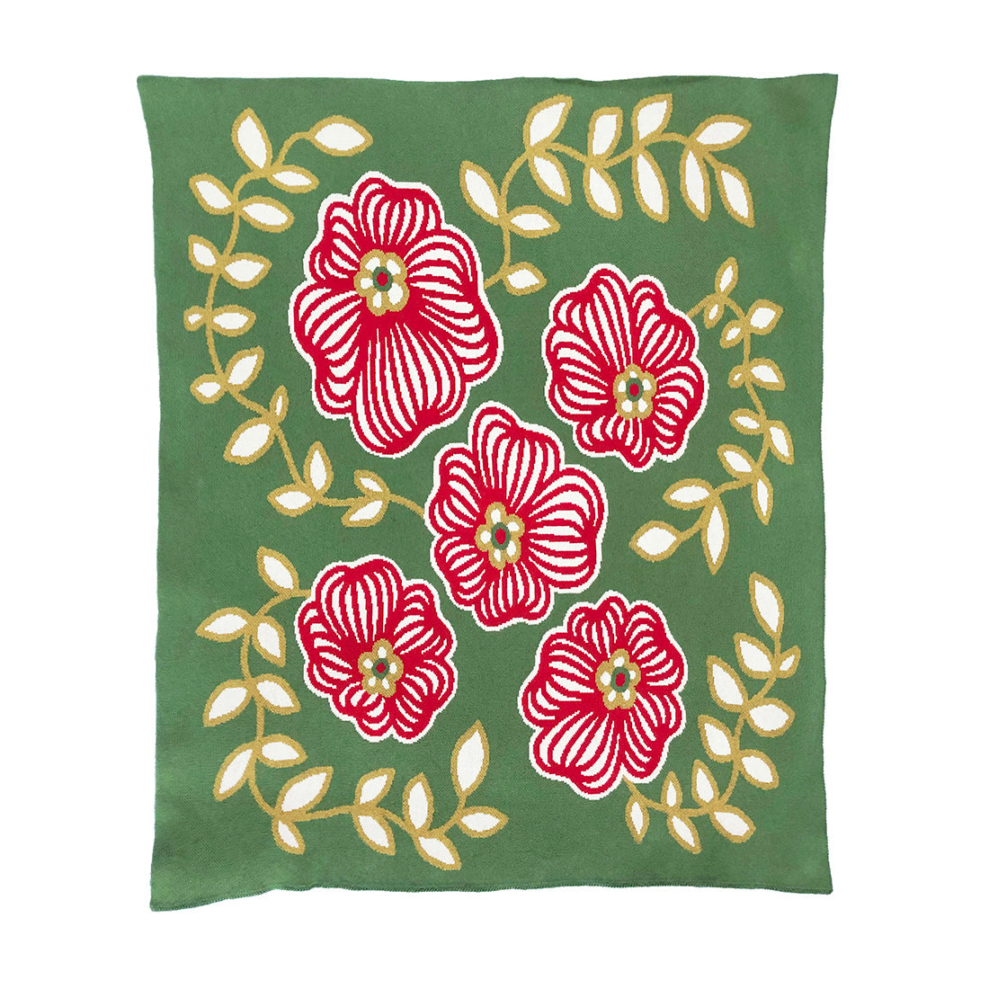Rosa Rugosa Throw Blanket
