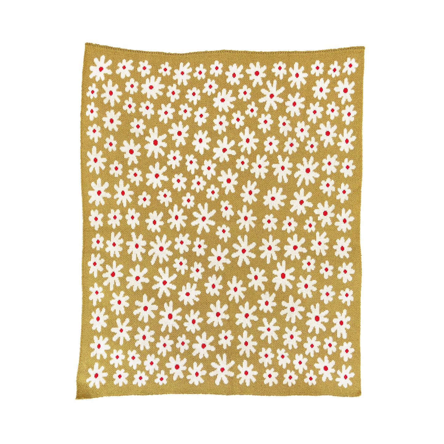 Starry Meadow Mini Blanket - Gold