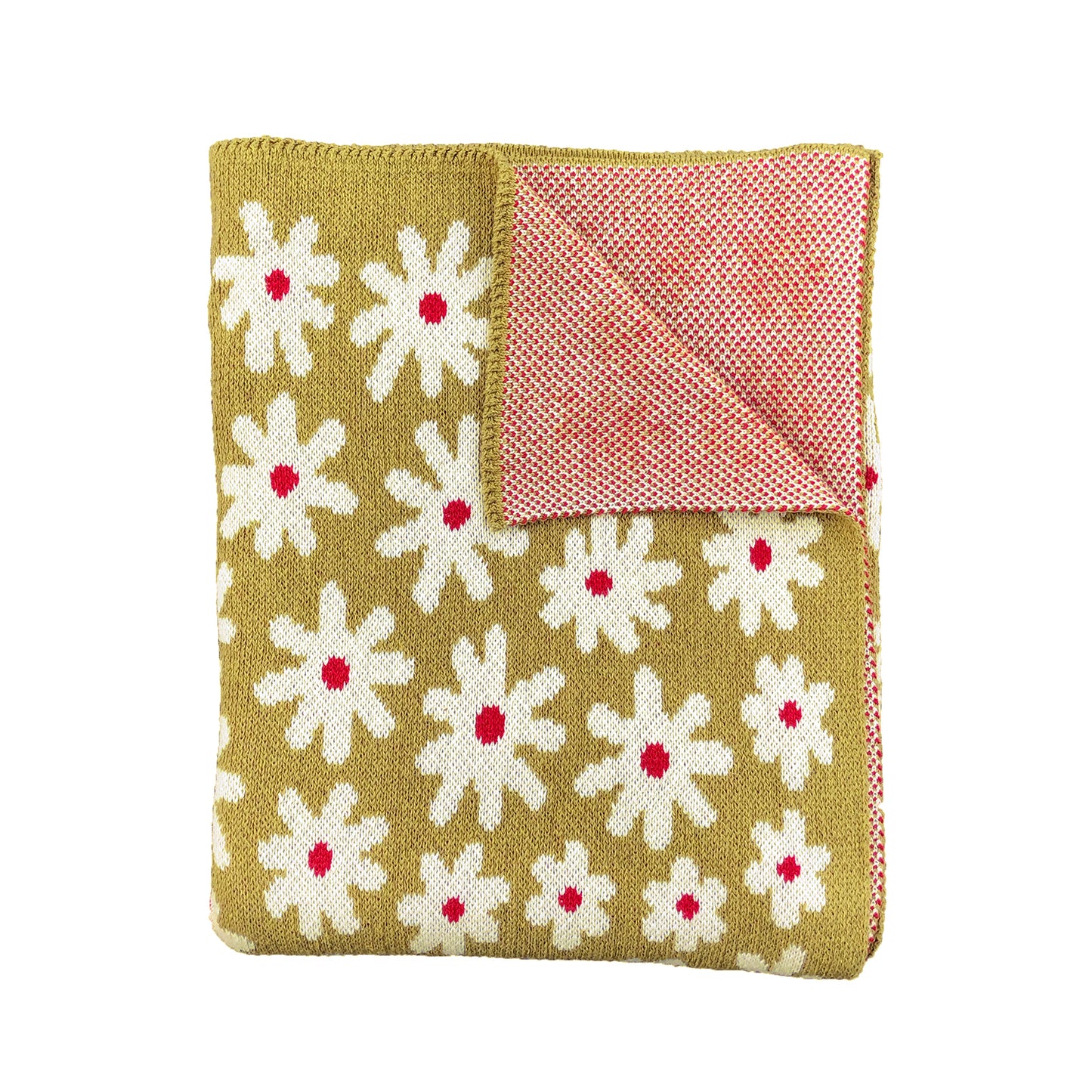 Starry Meadow Mini Blanket - Gold