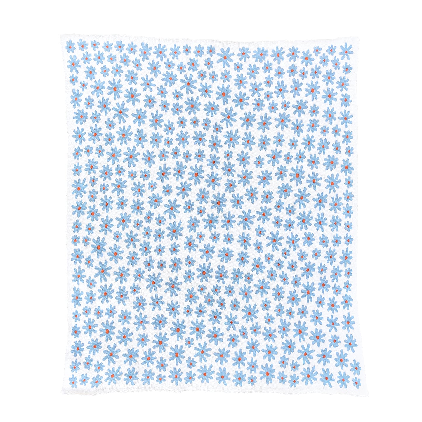 Starry Meadow Throw Blanket - Mist
