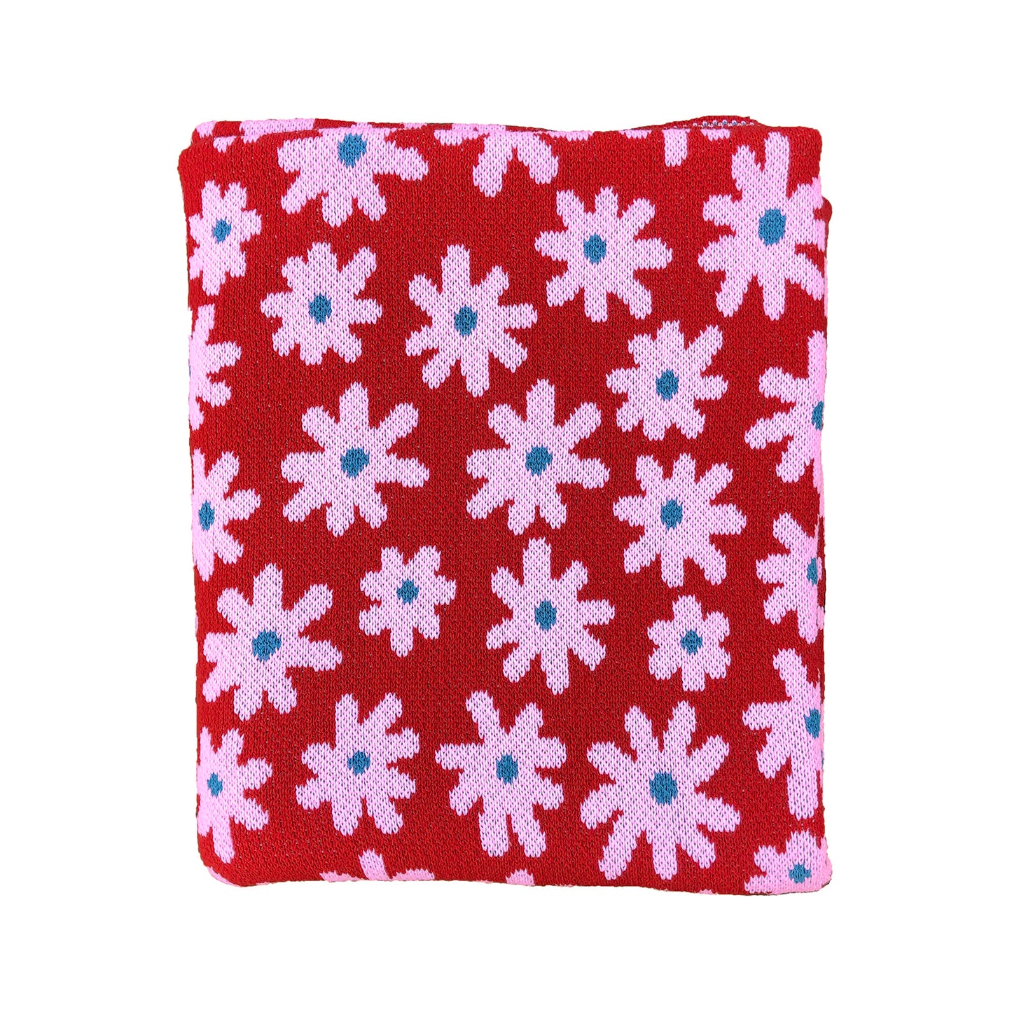 Starry Meadow Throw Blanket - Strawberry