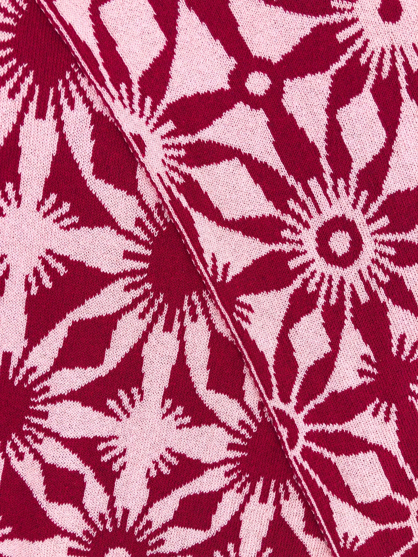 Aurora Oversized Scarf - Rosy Dawn