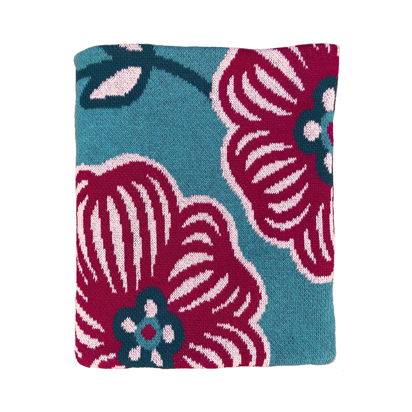 Tea Rose Throw Blanket