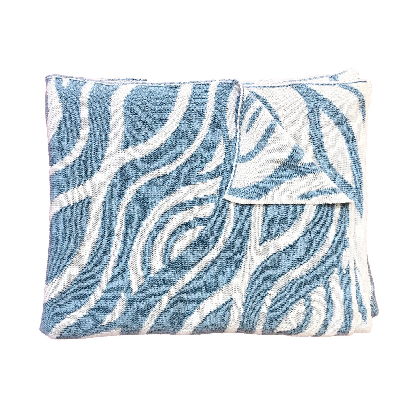 Triple Ripple Reversible Quilt - Sea Spray