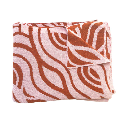 Triple Ripple Reversible Quilt - Sunset