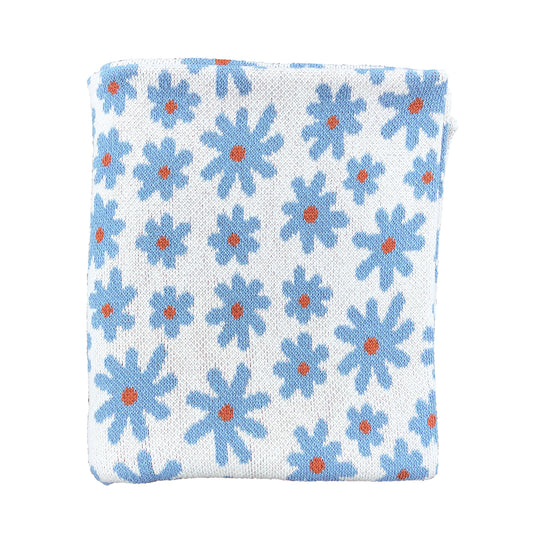 Starry Meadow Throw Blanket - Mist