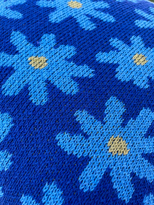 Starry Meadow Throw Pillow - Lantern