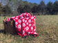Starry Meadow Throw Blanket - Strawberry