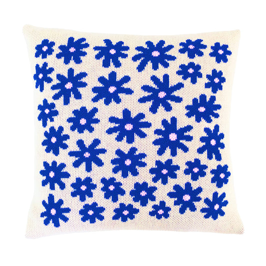 Starry Meadow Throw Pillow - Ivory